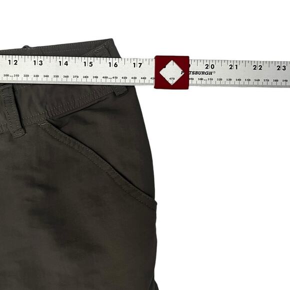 The North Face Convertible Cargo Pants Ladies Size 12 Gray - Picture 3 of 11